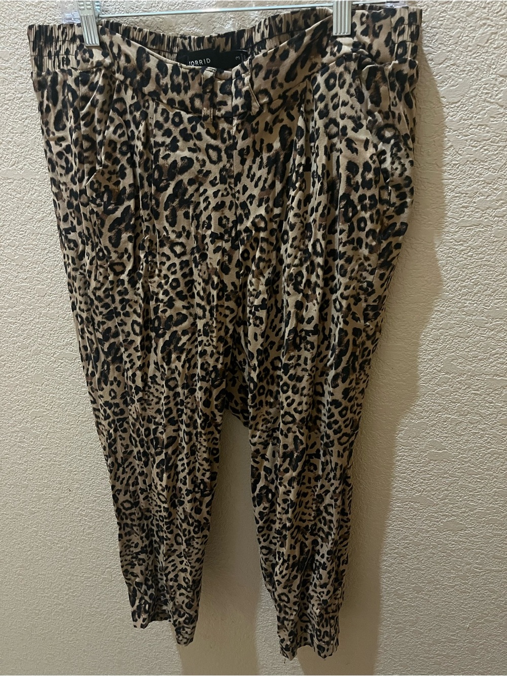 Stretchy Torrid Cheetah Pants - size 3